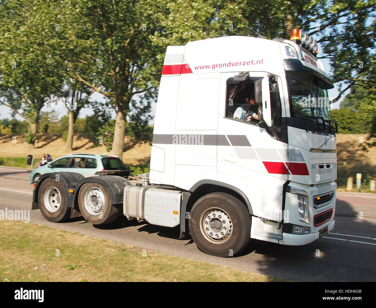 Volvo Lkw, van Ettinkhoven, Truckrun 2016 pic2 Stockfoto