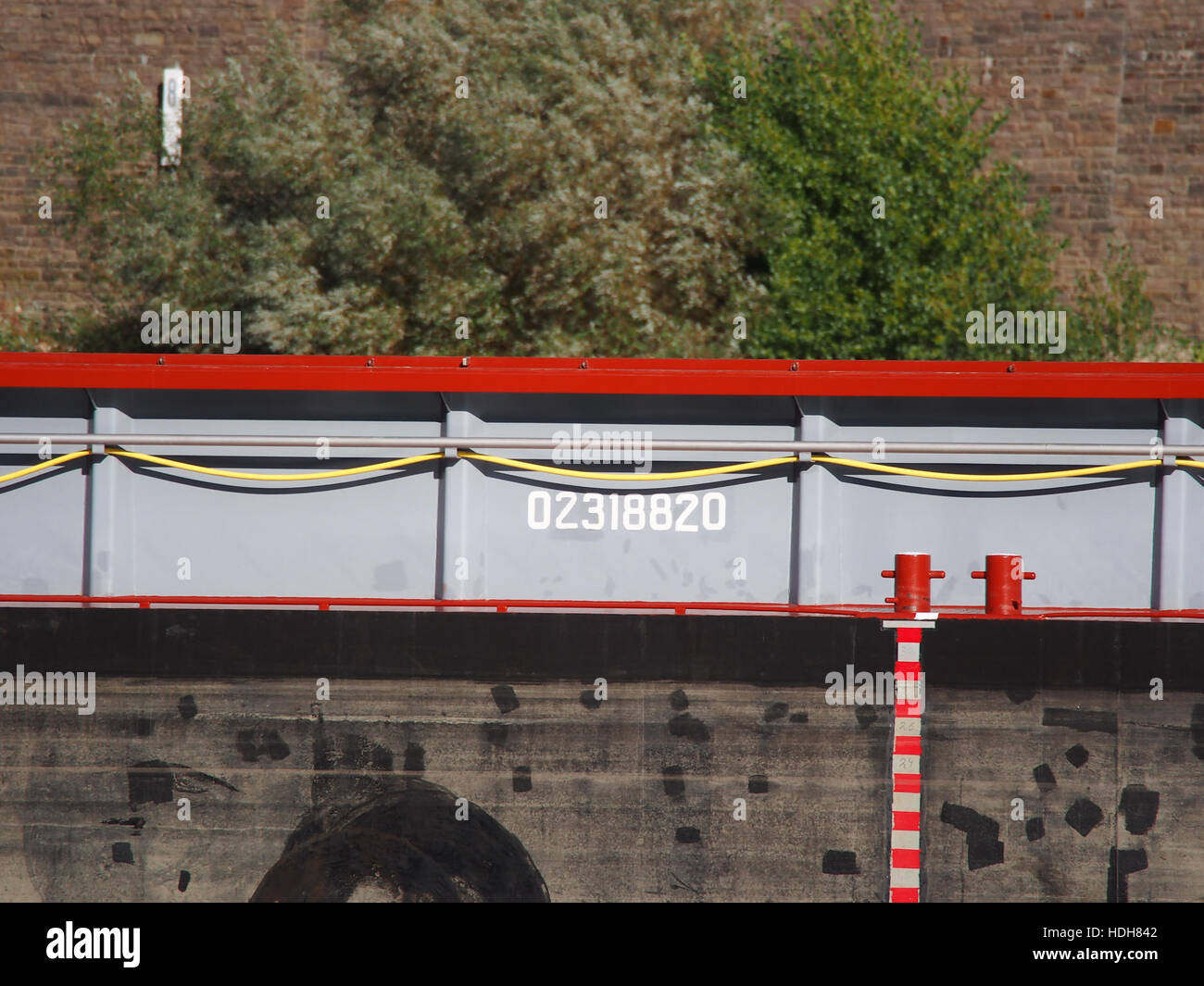 Aletta (Schiff, 1990) ENI 02318820 auf dem Rhein bei Oberwesel pic8 Stockfoto