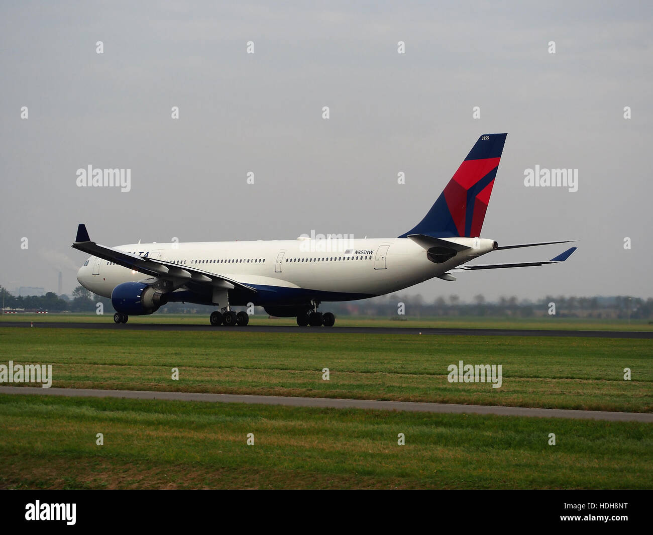 N855NW (Flugzeuge) auf Schiphol pic2 Stockfoto