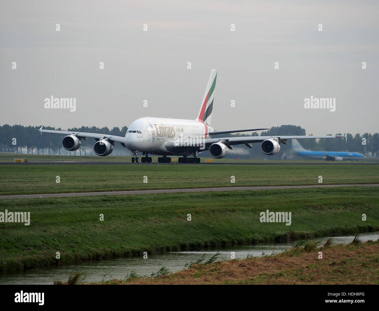 A6-EOW (Flugzeuge) auf Schiphol pic1 Stockfoto