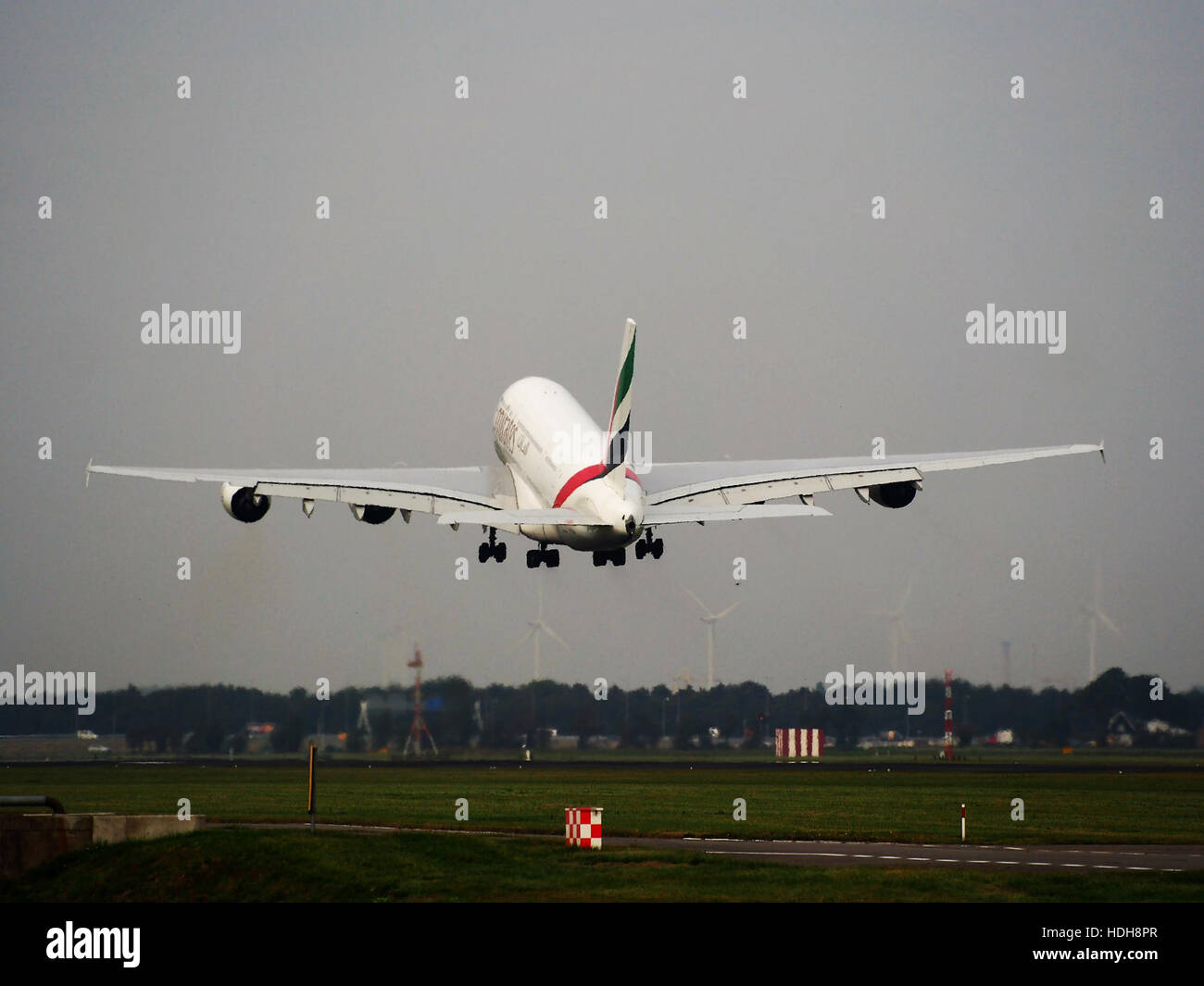 A6-EOW (Flugzeuge) auf Schiphol pic8 Stockfoto