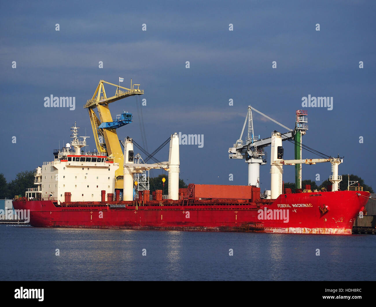 Federal Mackinac (Schiff, 2004) IMO 9299460 - Callsign V7RI8, Hafen von Amsterdam pic2 Stockfoto