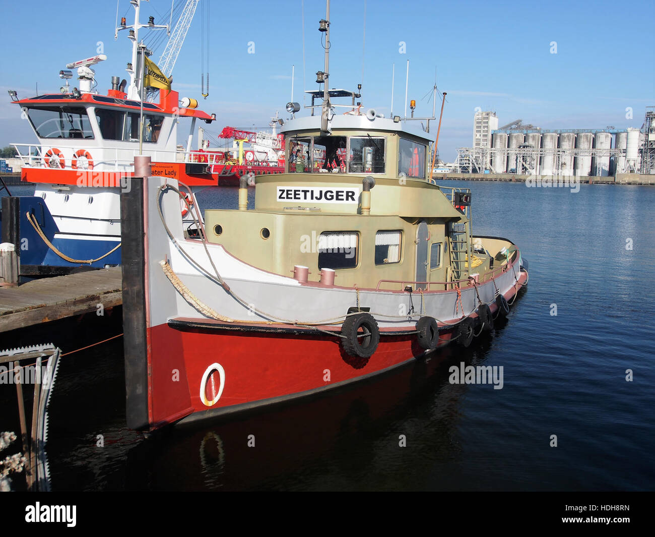 Zeetijger (Schiff, 1947) ENI 02002245 Hafen von Amsterdam pic3 Stockfoto