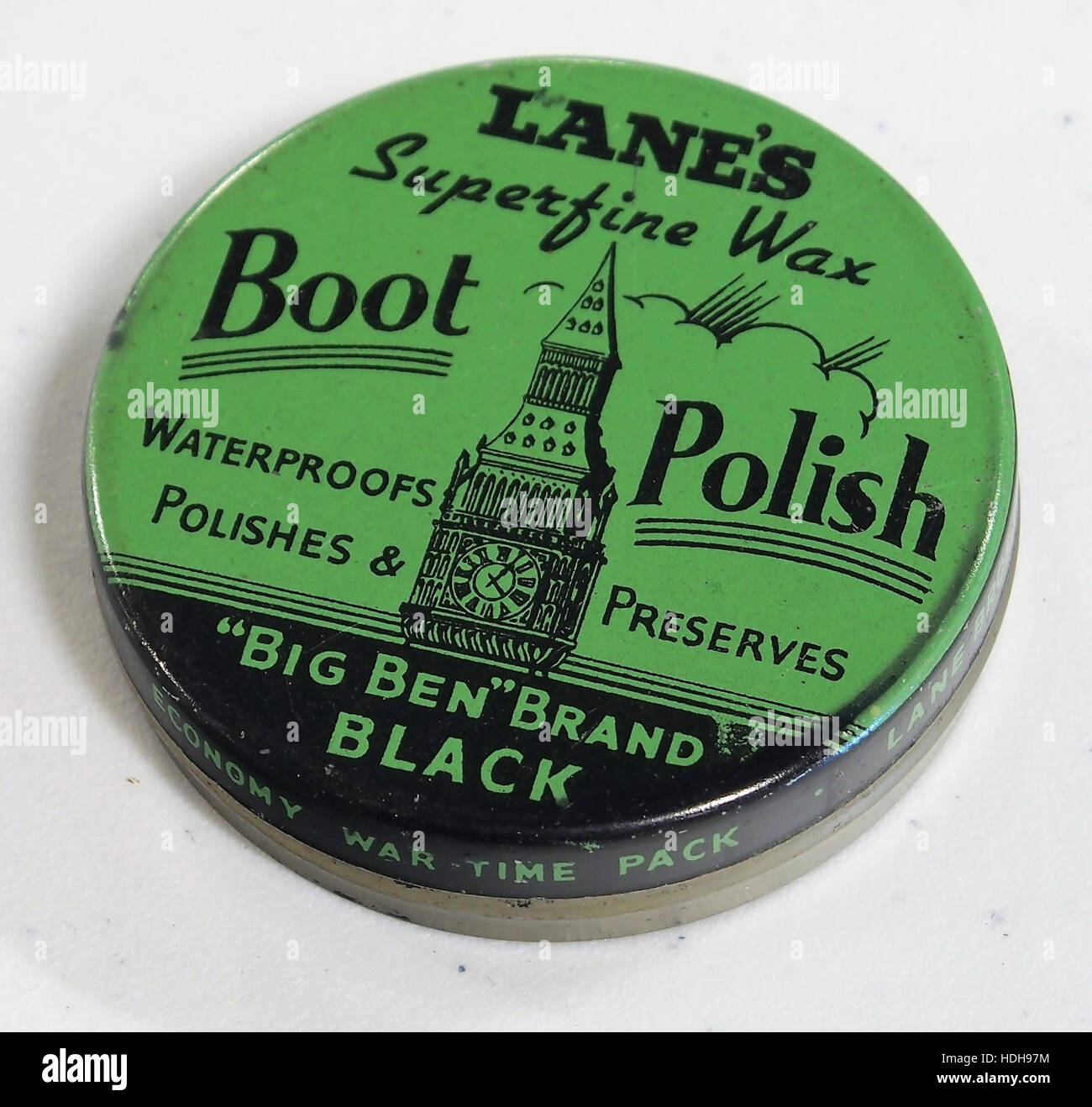 Lanes Boot polnischen blikje Stockfoto