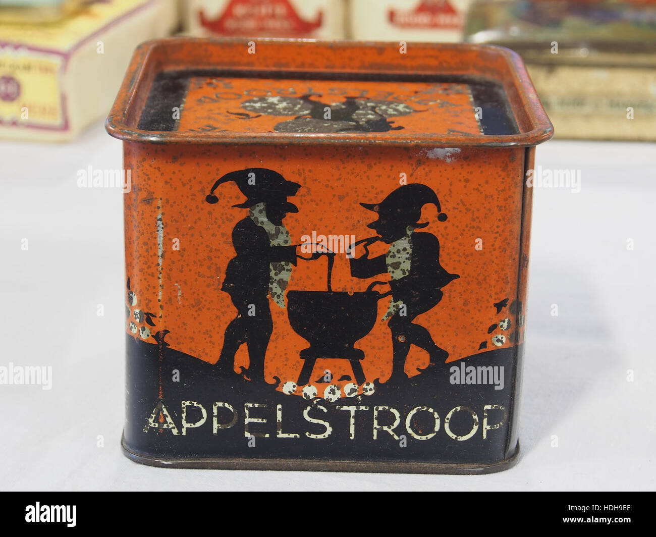 Prima Rinsche Appelstroop, Vierkant Blikje pic4 Stockfoto
