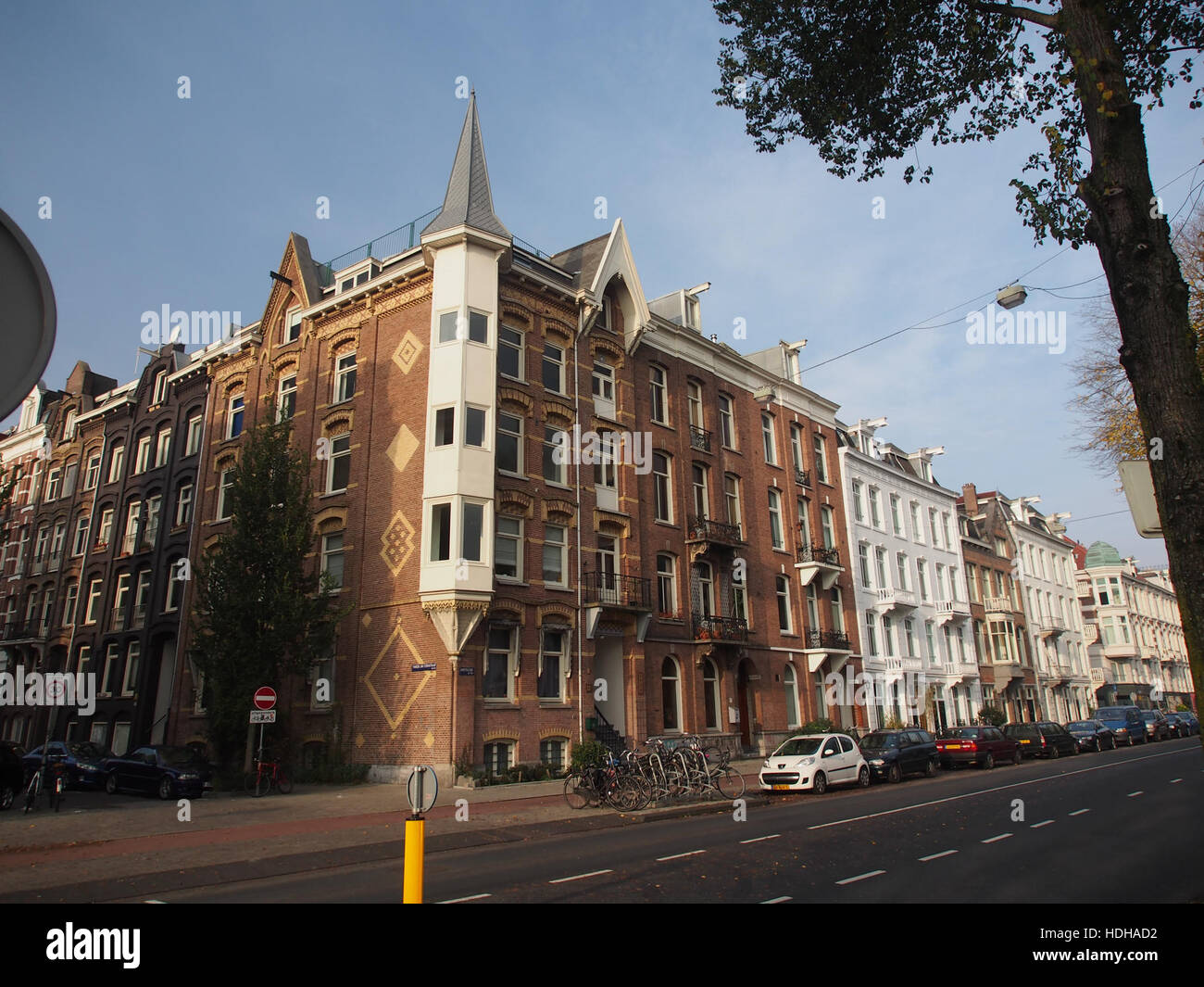 Amsteldijk Hoek Tweede Jan Steenstraat pic1 Stockfoto