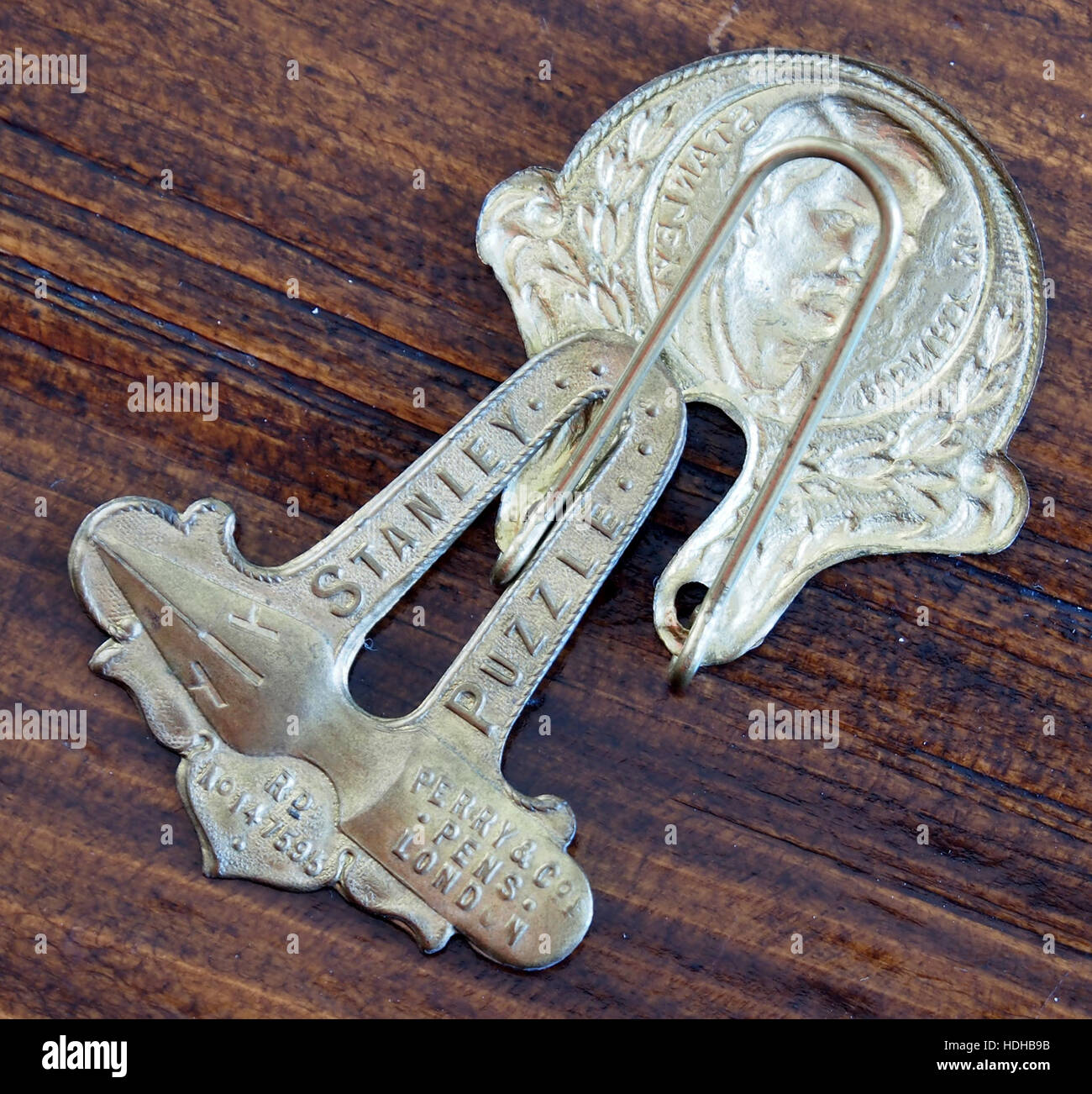 Stanley Puzzle, Perry & Co London pic1 Stockfoto