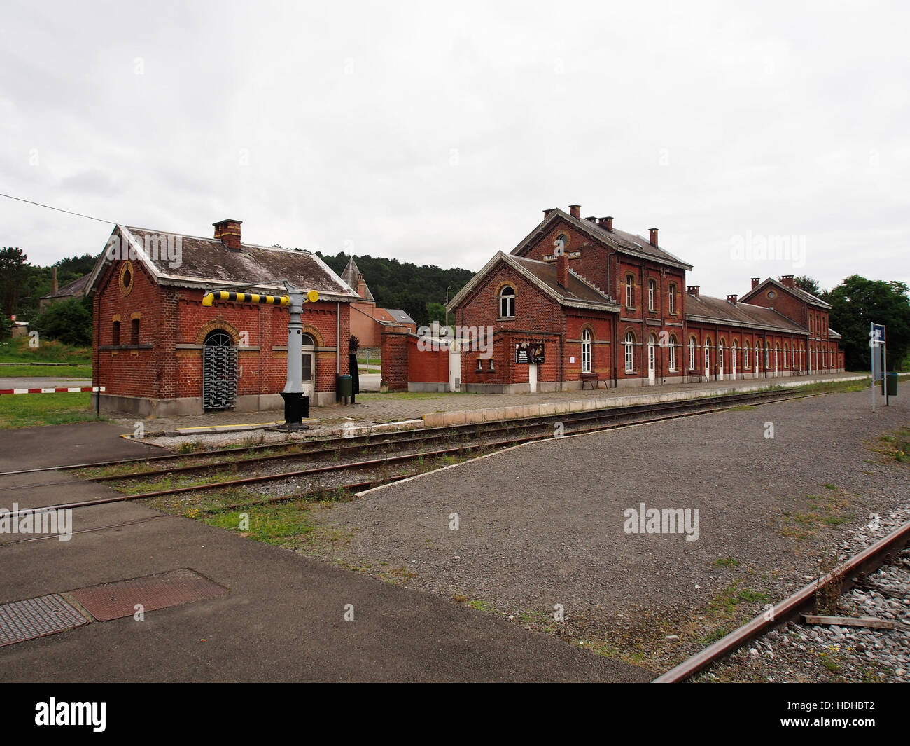 Bahnhof Treignes pic2 Stockfoto