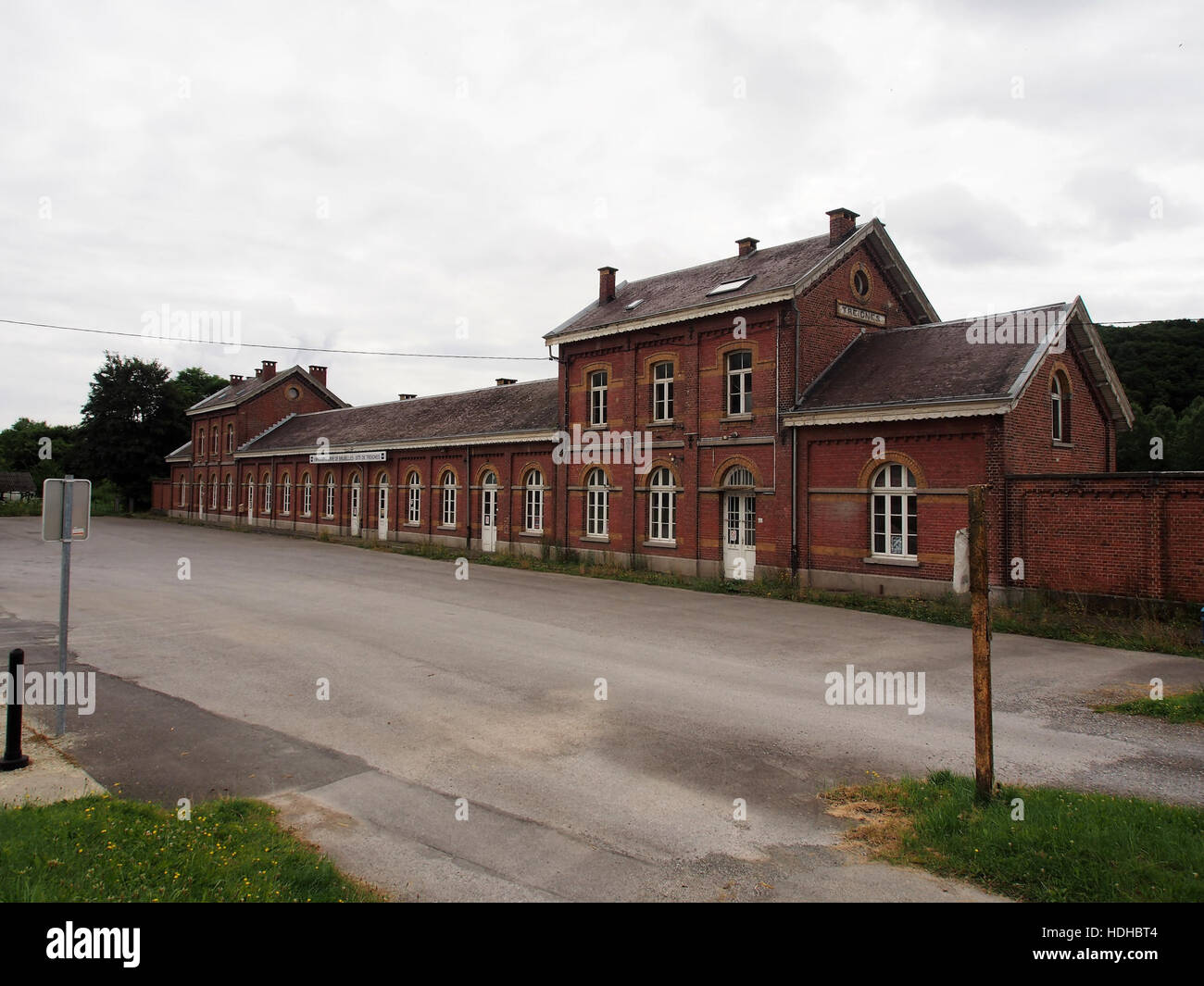 Bahnhof Treignes pic3 Stockfoto