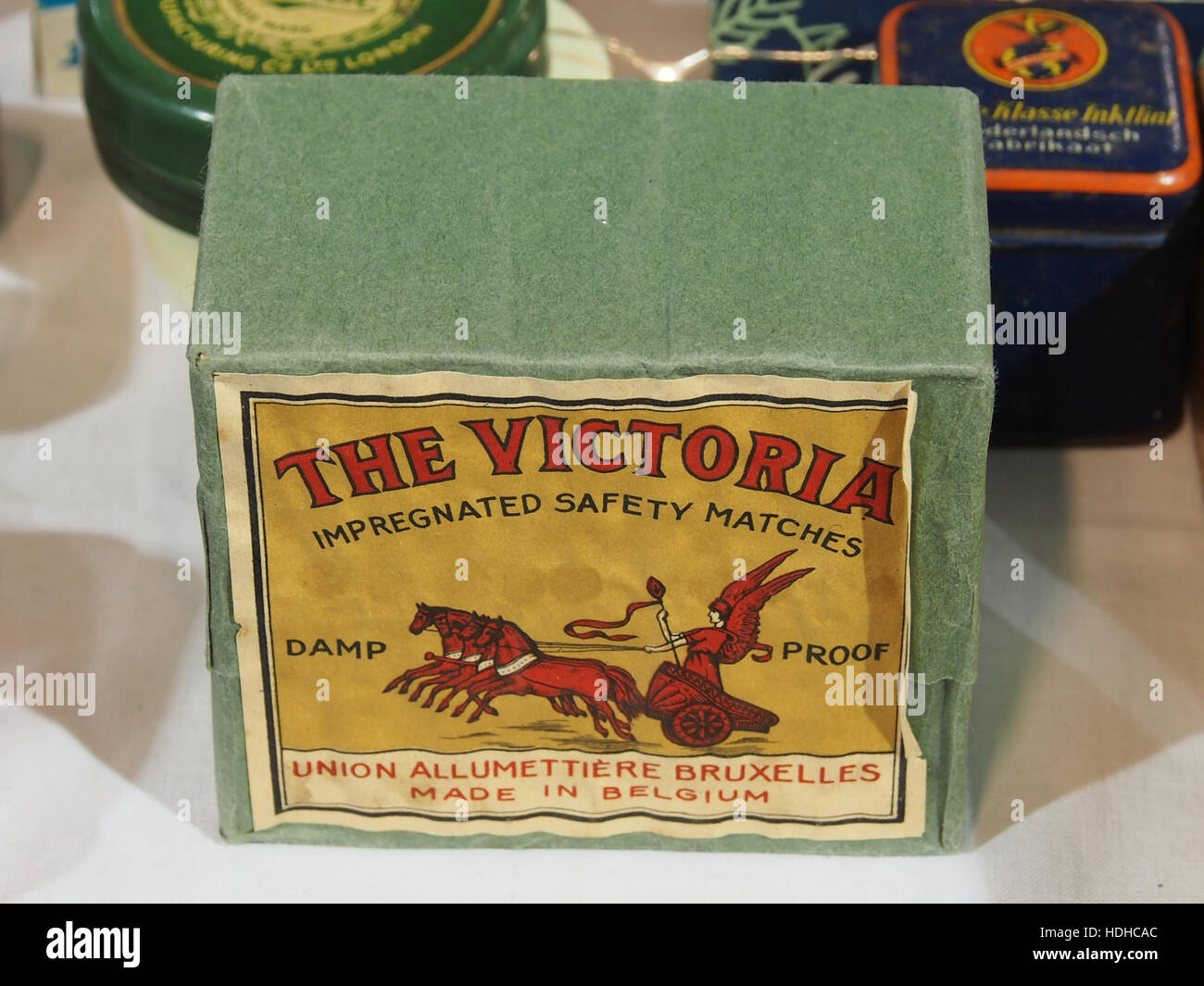 Ein Bild der Victoria, ein historisches Schiff, wahrscheinlich aus einer bedeutenden maritimen Kollektion, zeigt seine Eleganz und sein klassisches Design. Stockfoto