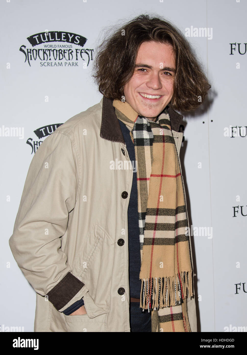 Shocktober Fest auf der Tulleys Farm - drücken Sie die Nacht mit: Frankie Cocozza Where: Crawley, Vereinigtes Königreich bei: 7. Oktober 2016 Stockfoto