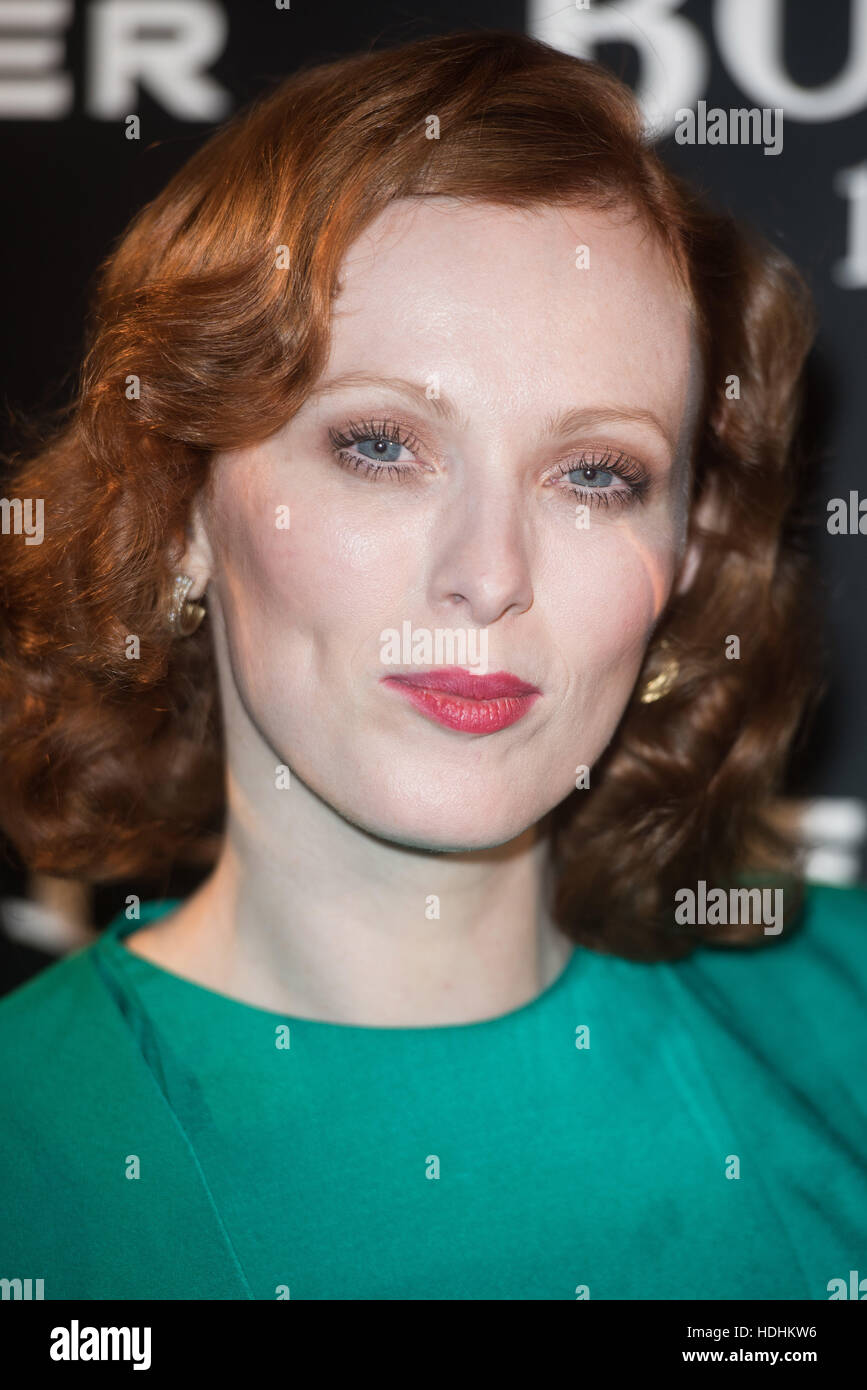 Brillant ist schön - VIP Gala Spendenaktion im Claridges statt.  Mitwirkende: Karen Elson Where: London, Vereinigtes Königreich bei: 9. Oktober 2016 Stockfoto