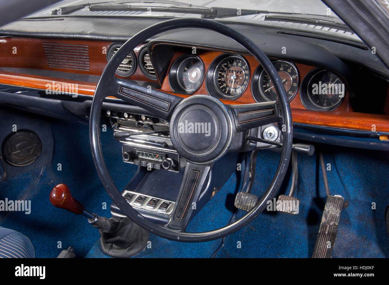 1967 BMW 2000CS Luxus-Sport-Coupé Stockfoto