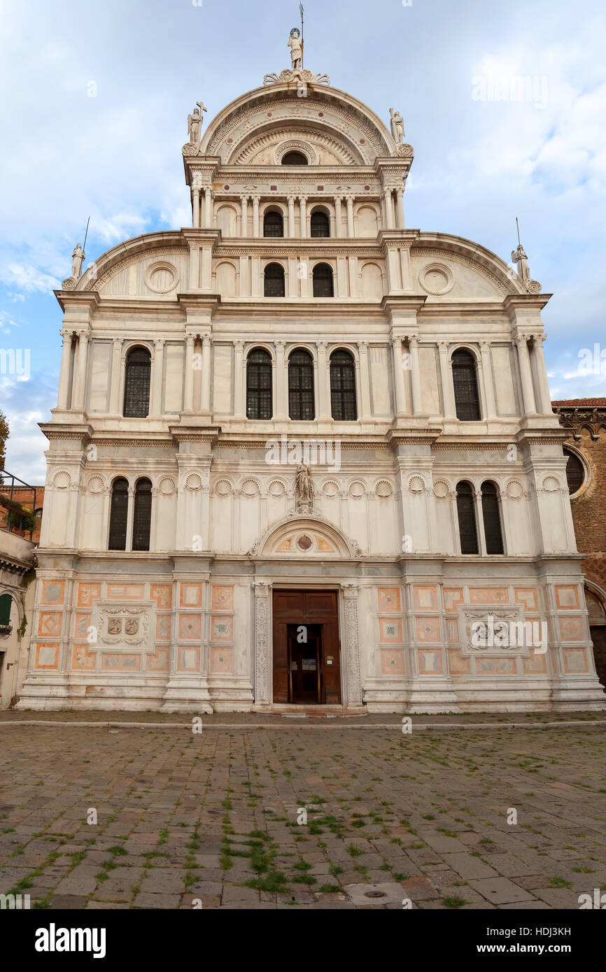 Die Kirche San Zaccaria. Stockfoto