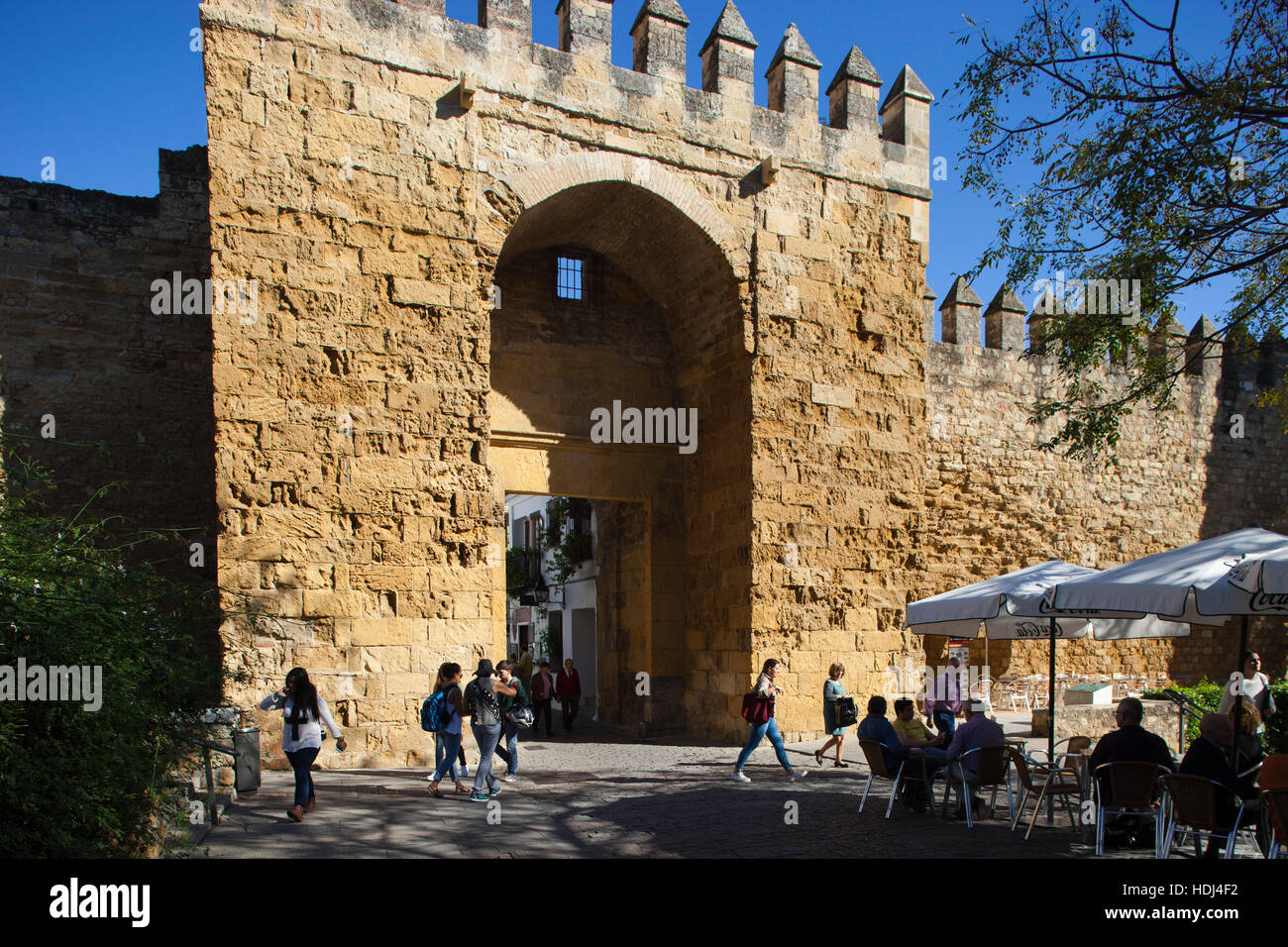 Puerta de Almodovar, Córdoba, Andalusien, Spanien, Europa Stockfoto