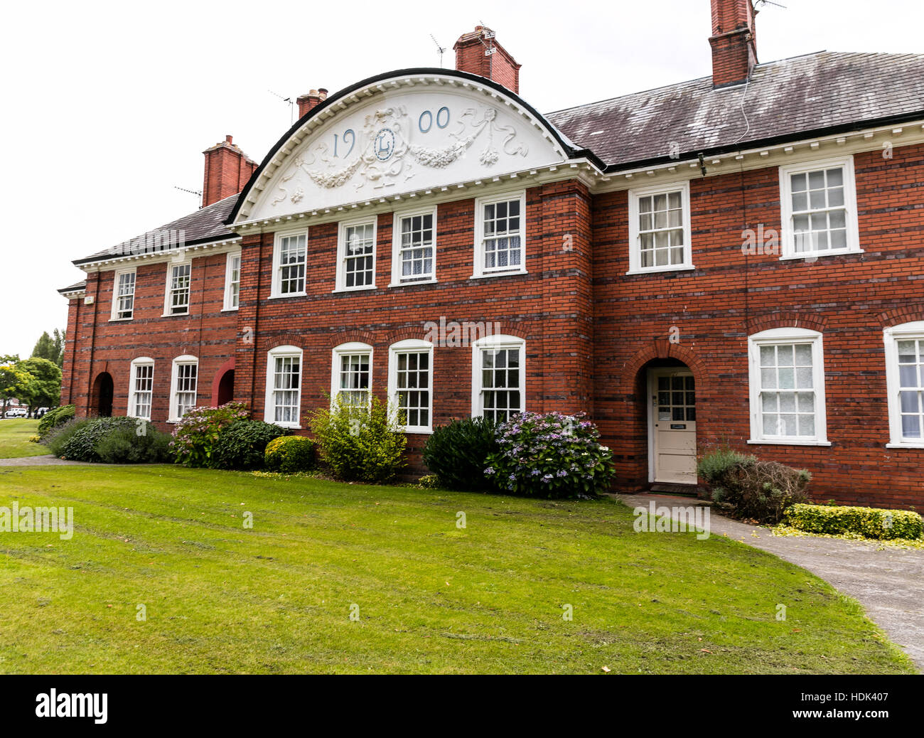 Port Sunlight Dorf, Wirral, Merseyside. England Stockfoto