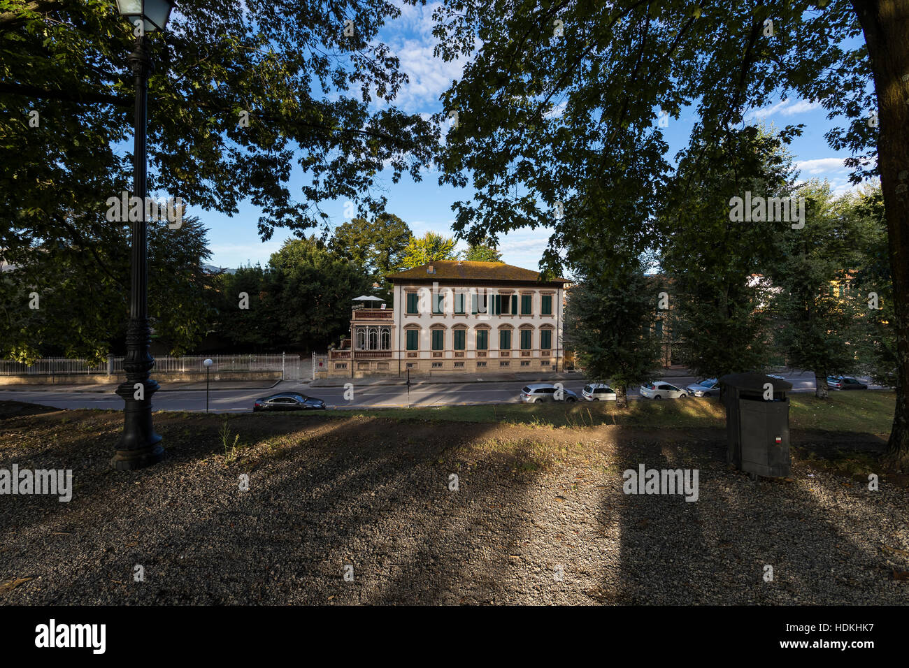 LIS Language School, Lucca, Lucca, Toskana, Italien. Läuft kurze Kurse für ausländische Studierende und Urlaub. Stockfoto