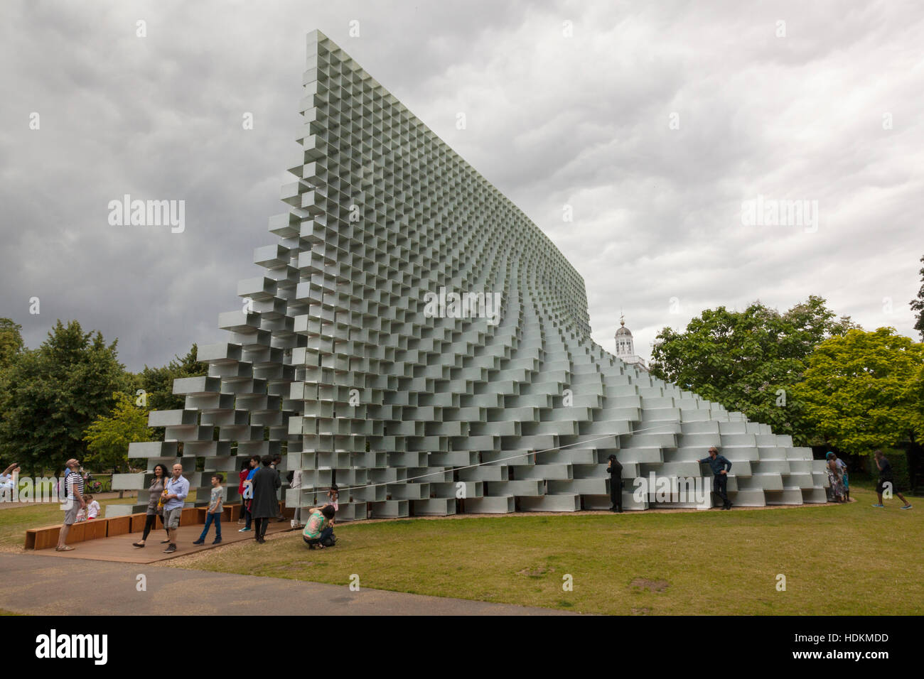 Serpentine Pavillon 2016 von Bjarke Ingels Group (BIG) Stockfoto
