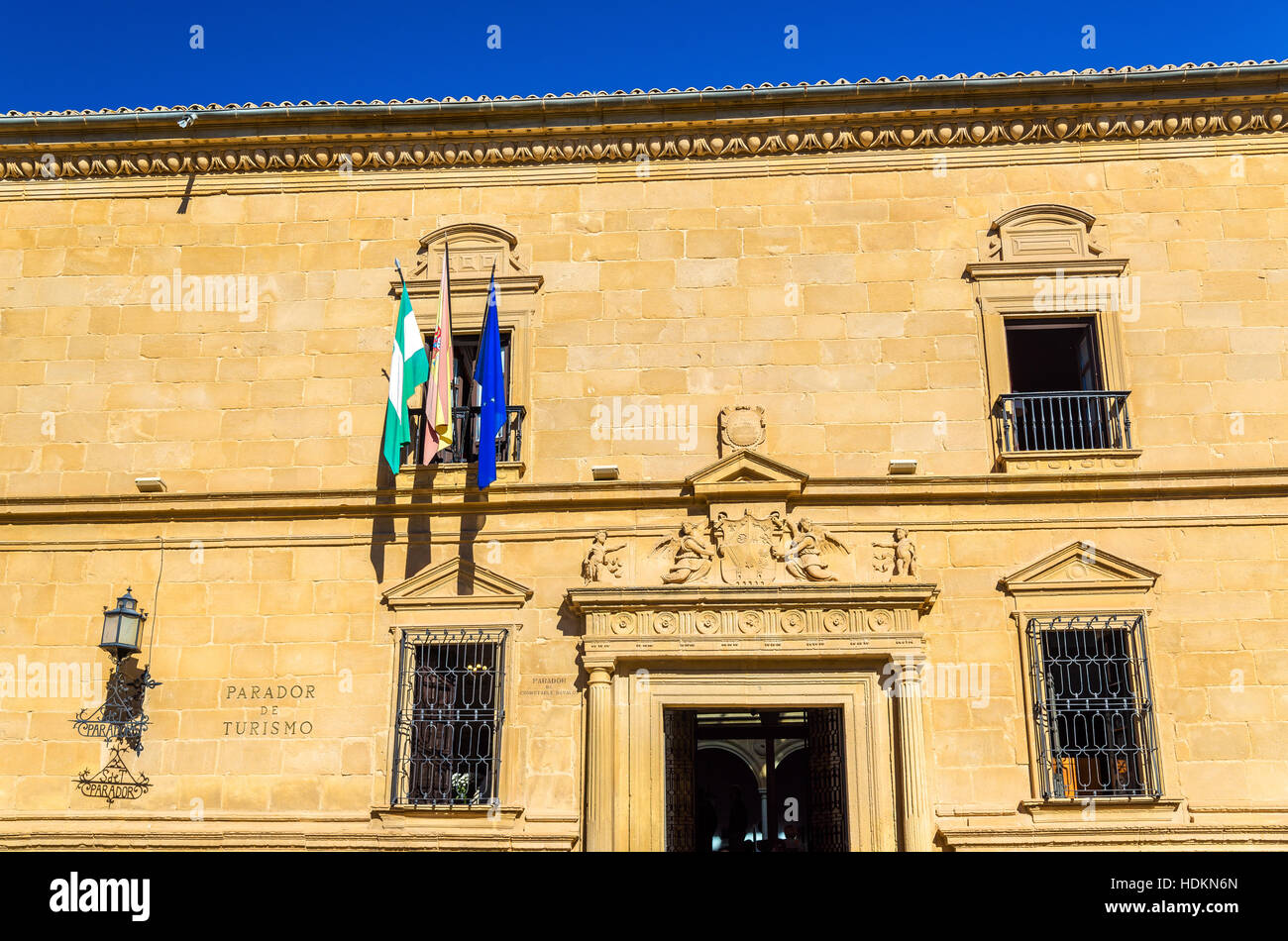 Dean Ortega Palace in Ubeda - Spanien, Andalusien Stockfoto