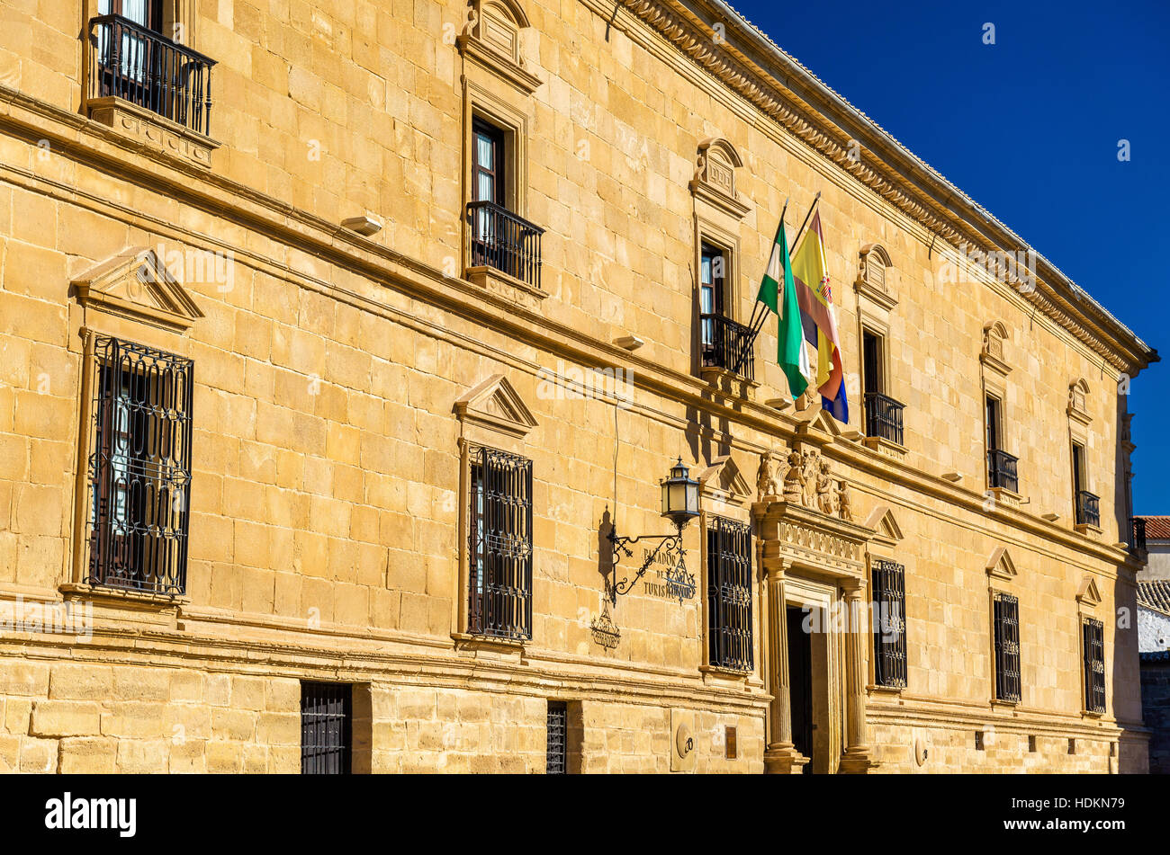 Dean Ortega Palace in Ubeda - Spanien, Andalusien Stockfoto