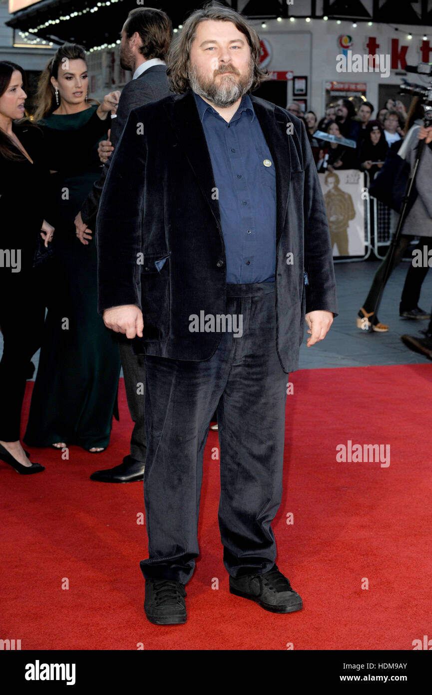 Ben Wheatley Teilnahme an der Closing Night Gala-Screening von "Free Fire," während des 60. BFI London Film Festival im Odeon Leicester Square in London.  Mit: Ben Wheatley wo: London, Vereinigtes Königreich bei: 16. Oktober 2016 Stockfoto