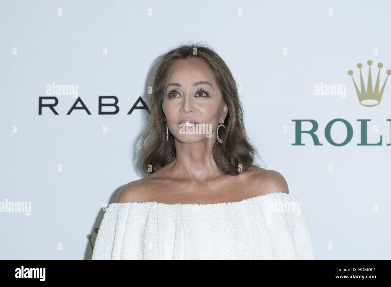 Isabel Preysler nimmt an einem Fototermin von Rolex und Rabat Madrid mit: Isabel Preysler Where: Madrid, Spanien: 18. Oktober 2016 Stockfoto