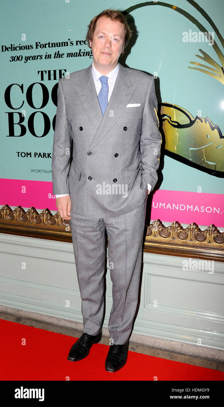 Tom Parker Bowles Kochbuch Start abgehaltenen Fortnum und Mason Featuring: Tom Parker Bowles wo: London, Vereinigtes Königreich bei: 18. Oktober 2016 Stockfoto