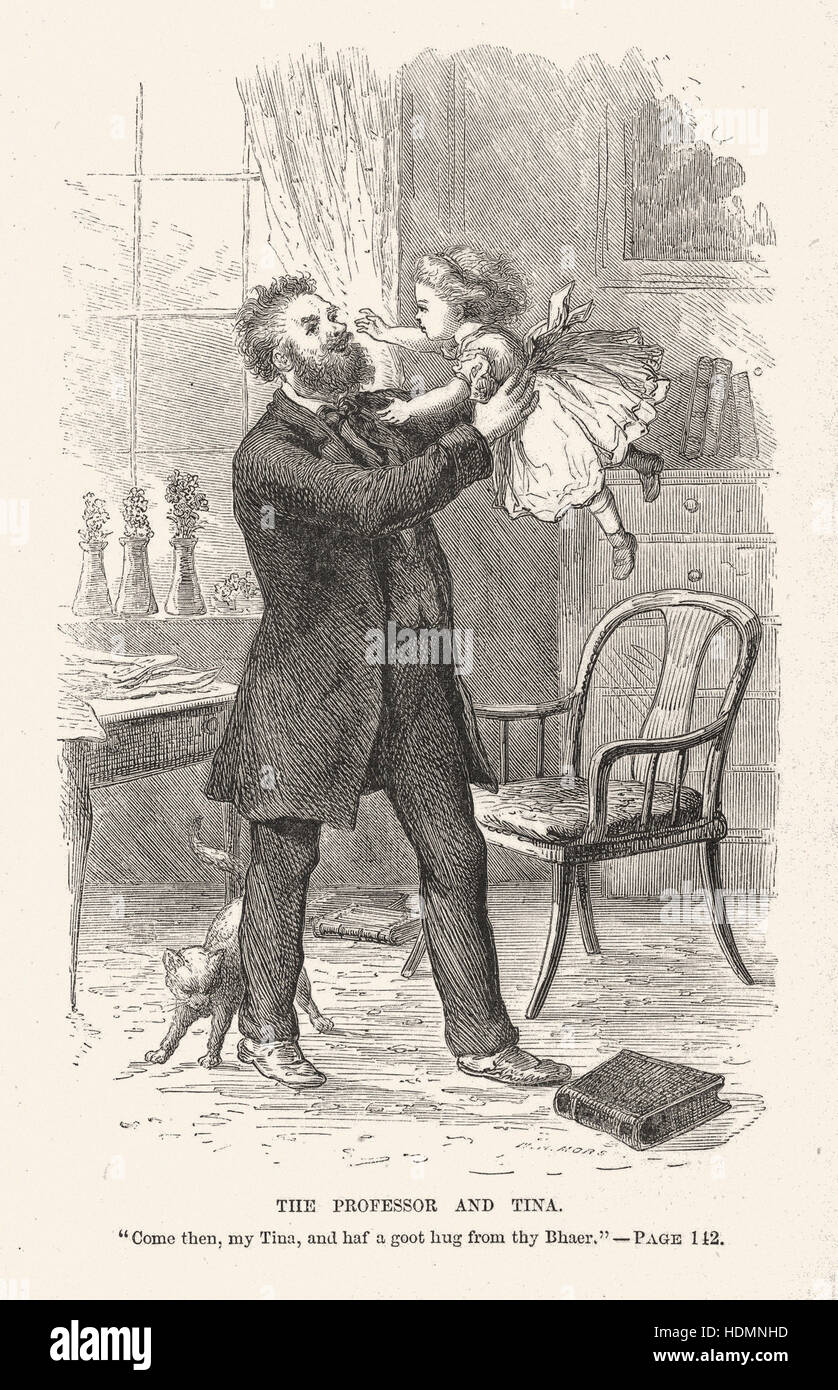 Little Women von Louisa May Alcott (1832-1888), illustriert von ihrer Schwester May Alcott. Boston: Roberts Brothers, 1868 Stockfoto