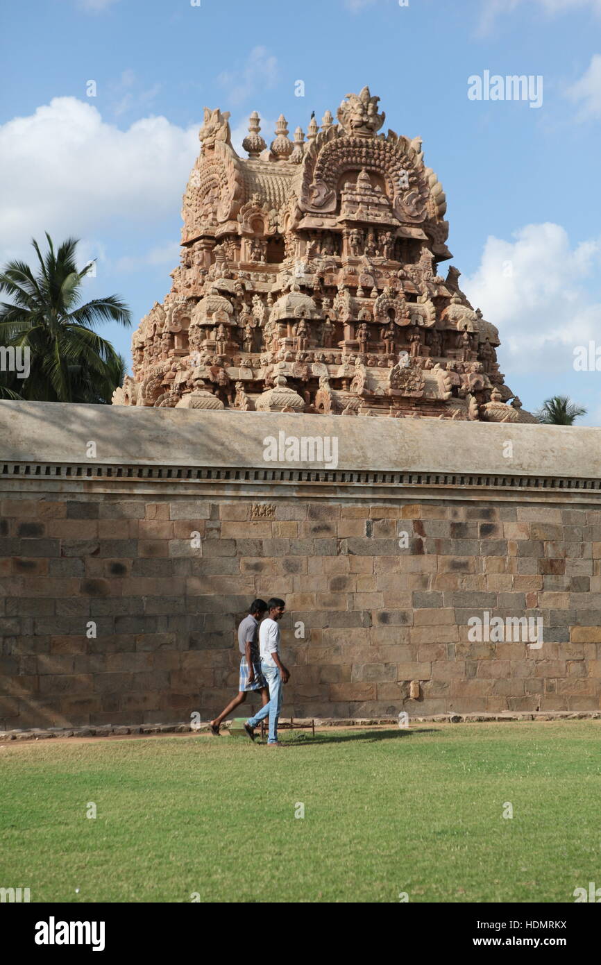 Airavatesvara-Tempel, Tempel-Komplex, Darasuram, Tamil Nadu, Indien Stockfoto