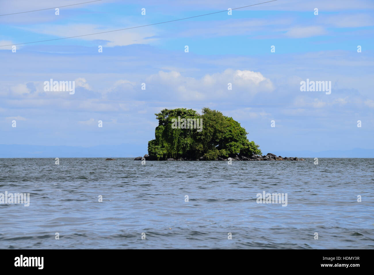 Inseln, Flora und Fauna rund um Las Isletas, Nicaragua-See Stockfoto
