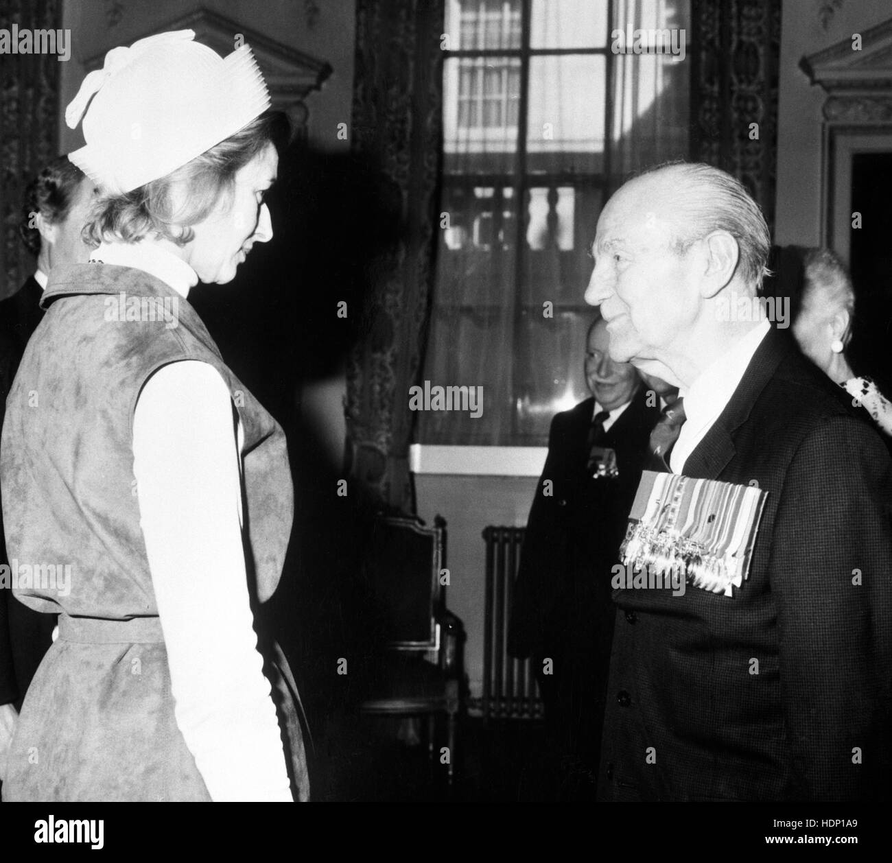 Ein 1978-Foto von ehemaligen Tory MP, Brigadegeneral Sir John Smyth, der starb heute (26. April 1983) um die King Edward VII Hospital in London. Er wurde im Alter von 89. Stockfoto