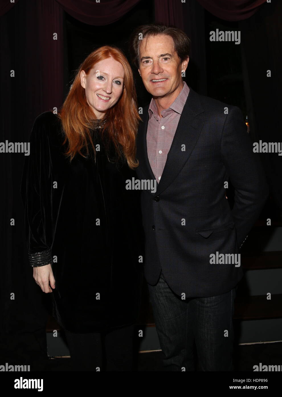 "Blue Velvet" Screening-Afterparty statt bei Agent Provocateur Featuring: Sarah Shotton, Kyle MacLachlan Where: New York, New York, Vereinigte Staaten von Amerika bei: 25. Oktober 2016 Stockfoto