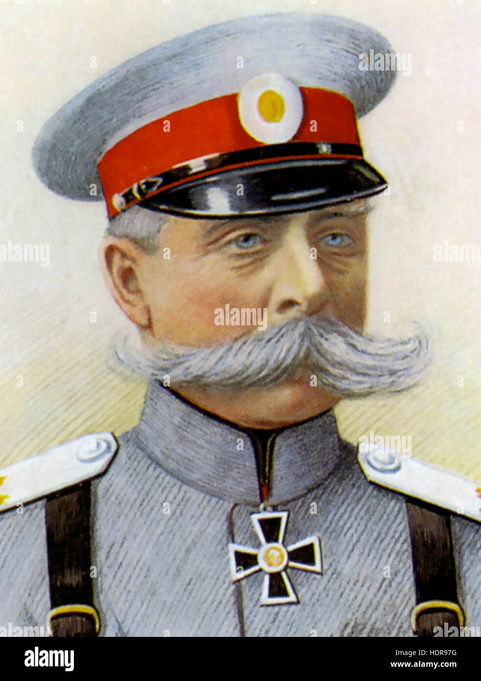 PAUL von RENNENKAMPFFS (1854-1918) als General in der kaiserlich russischen Armee Stockfoto