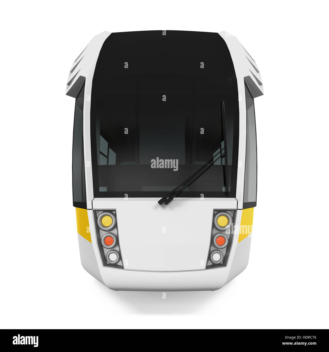 S-Bahn isoliert Stockfoto