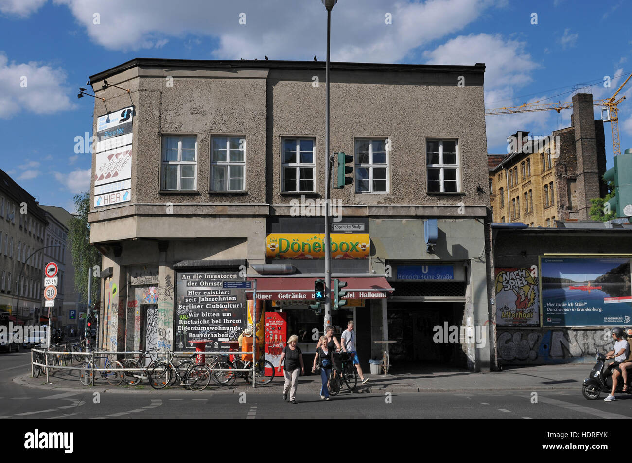 Kit Kat Club, Köpenicker Straße, Mitte, Berlin, Deutschland Stockfotografie Alamy