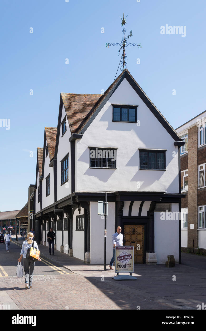 West Berkshire Museum im 17 Jahrhundert Tuchhallen, der Wharf, Newbury, Berkshire, England, Vereinigtes Königreich Stockfoto