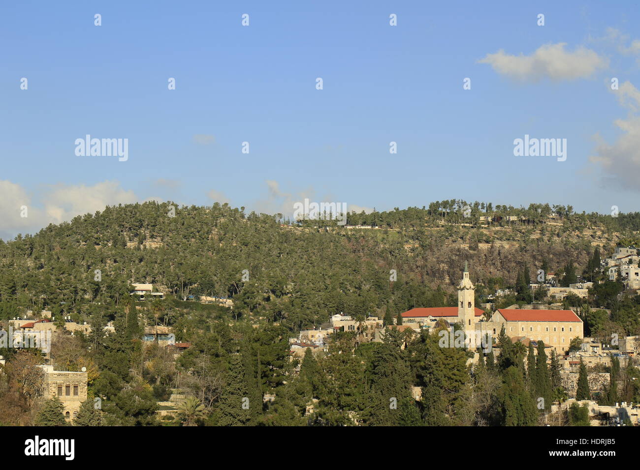 Israel, Jerusalem, die Kirche St. Johannes der Täufer in Ein Karem Stockfoto