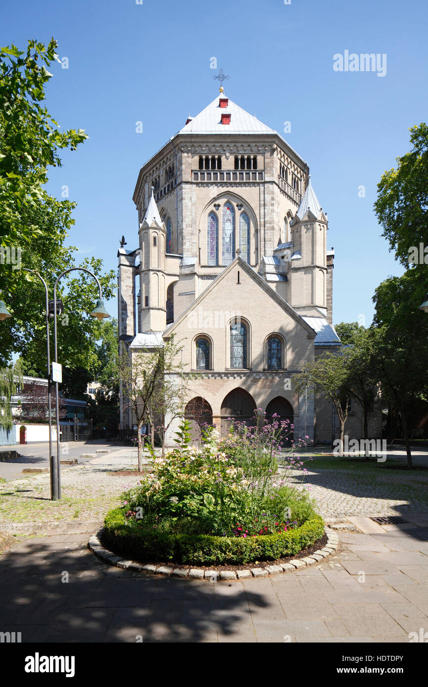 Romanische Kirche von St. Gereon, Köln, Nordrhein-Westfalen, Deutschland Stockfoto