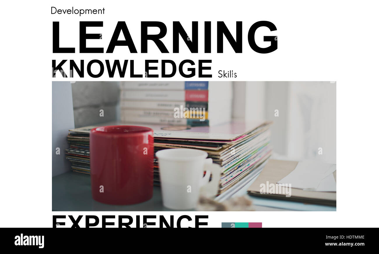 Praxis lernen wissen Studienkonzept Stockfoto