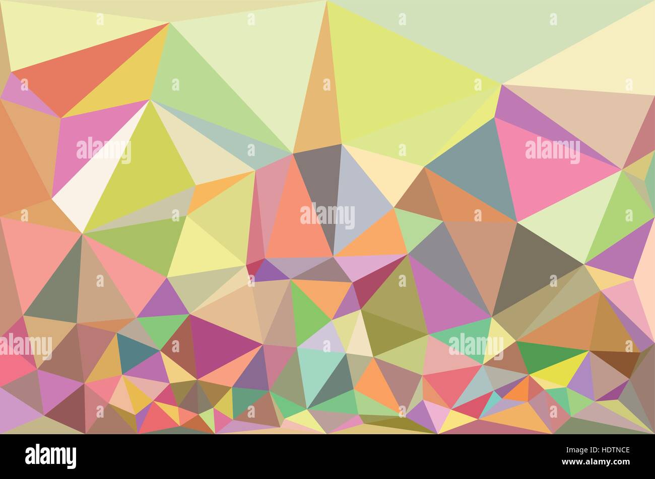 triangulierten farbigen Hintergrund Stock Vektor