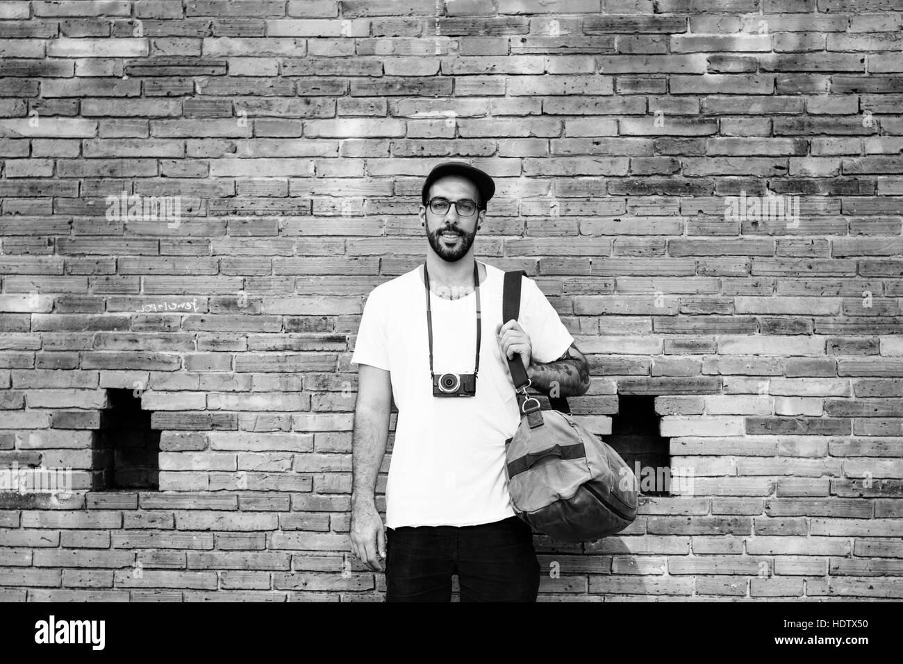 Reisender-Lifestyle-Urlaub-Reise-Konzept Stockfoto