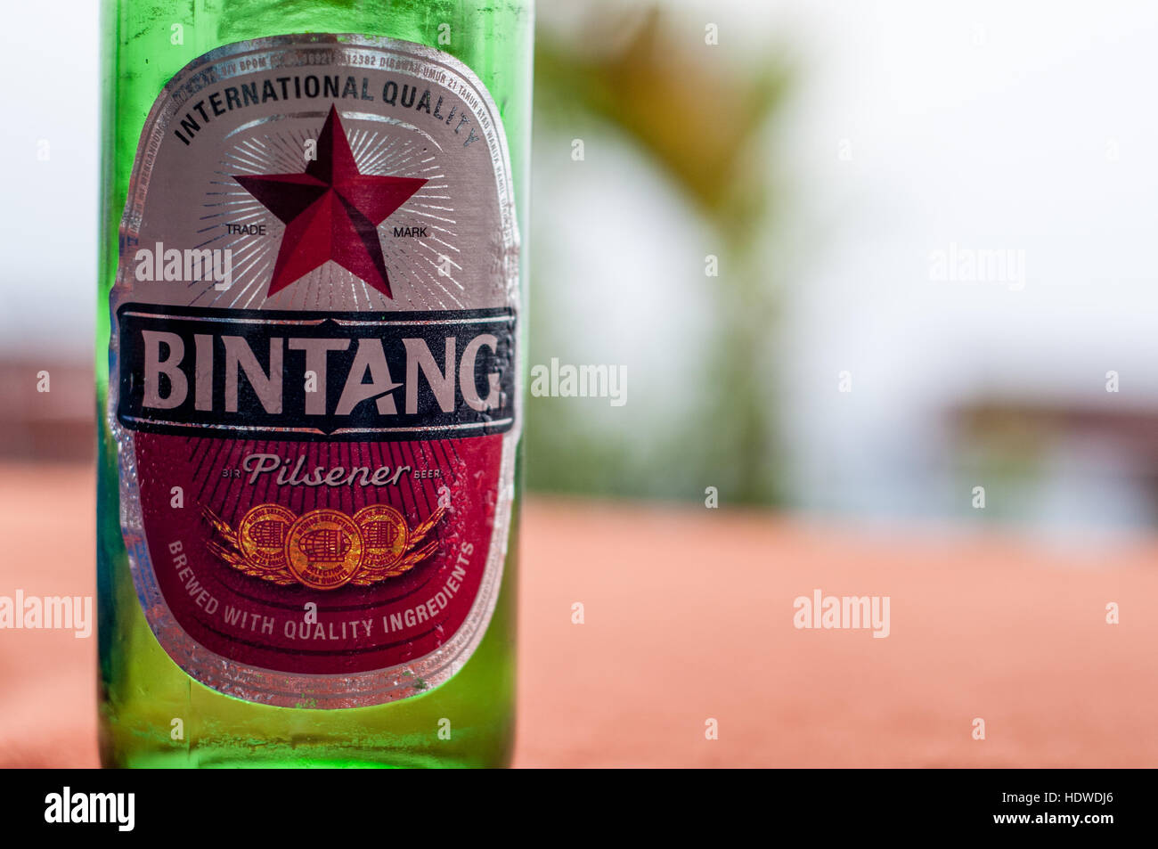 Glasflasche Bintang Bier, Bali, Indonesien Stockfotografie - Alamy