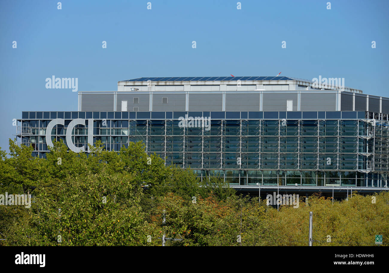 CCL - Congress Center Leipzig, Neue Messe, Leipzig, Sachsen, Deutschland Stockfoto