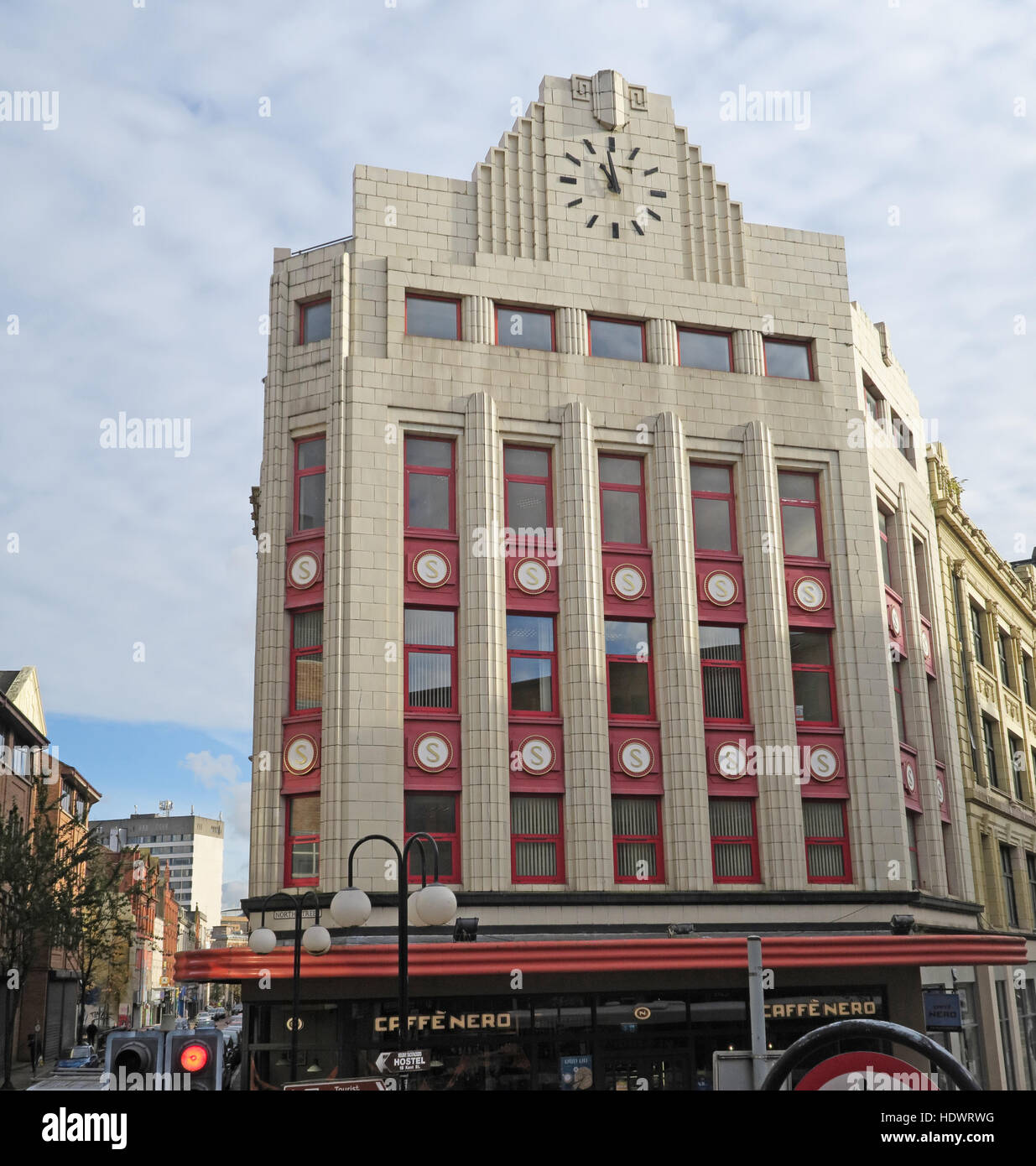 North St Belfast Gebäude, Stadtzentrum, Nordirland, Vereinigtes Königreich Stockfoto