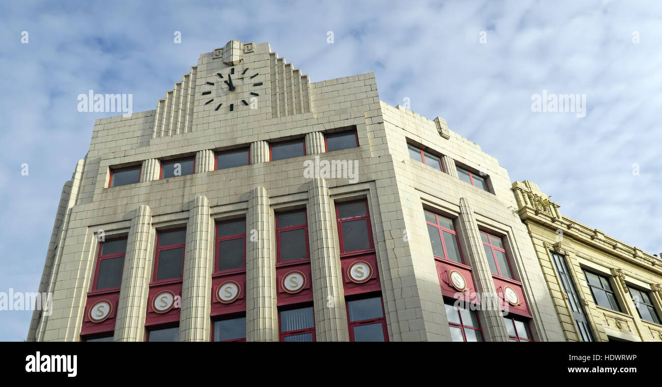 North St Belfast Gebäude, Stadtzentrum, Nordirland, Vereinigtes Königreich Stockfoto