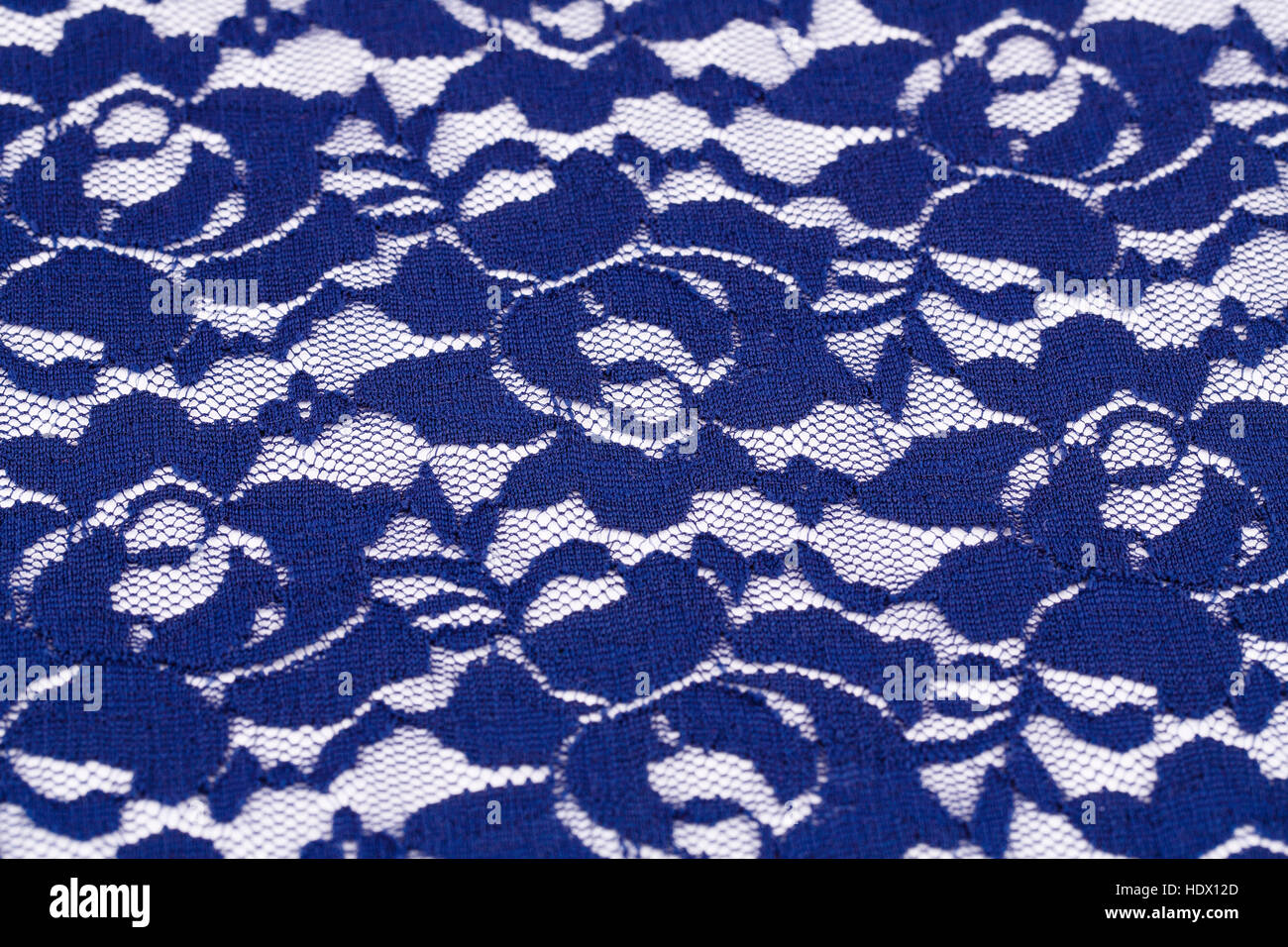 Hellblauer Stoff Closeup Hintergrundbild. Stockfoto