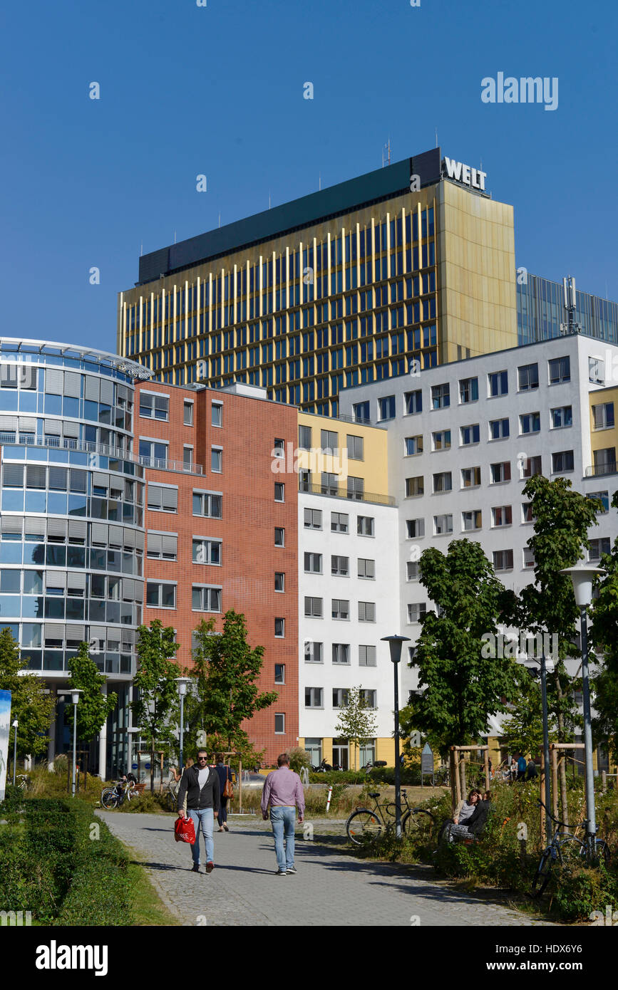 Axel-Springer-Verlag, Markgrafenpark, Kreuzberg, Berlin, Deutschland Stockfoto