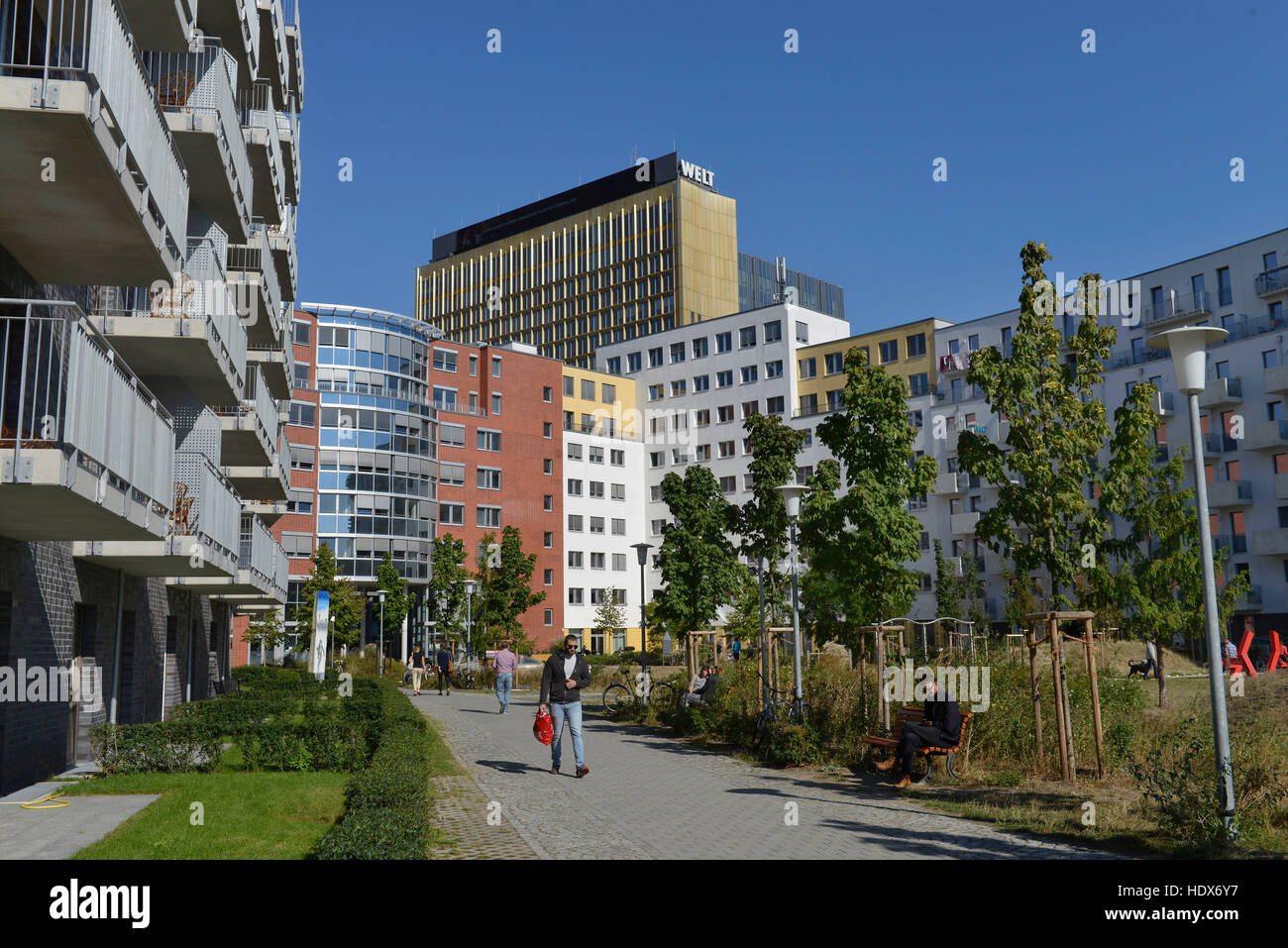 Axel-Springer-Verlag, Markgrafenpark, Kreuzberg, Berlin, Deutschland Stockfoto