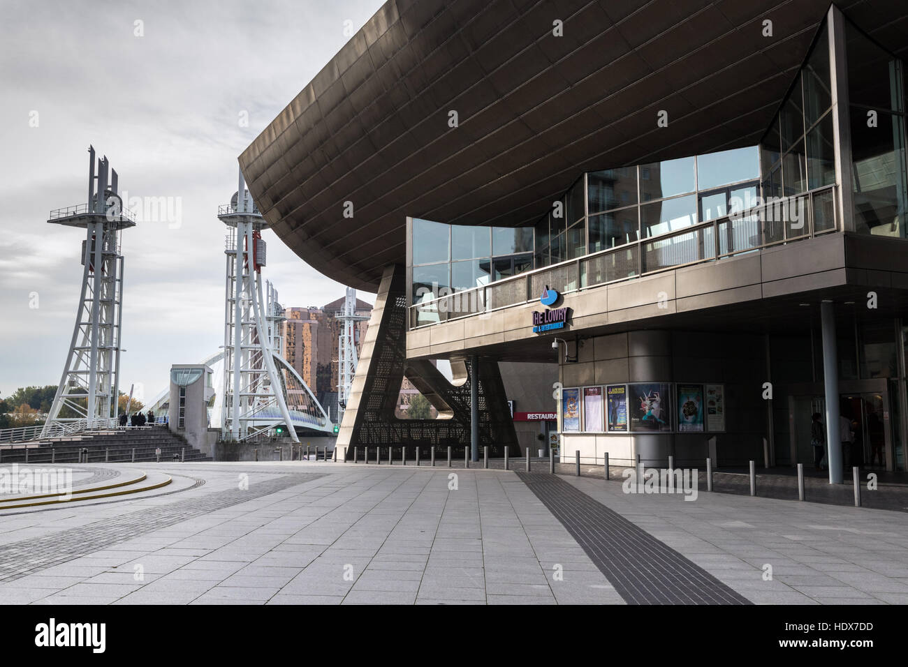 Die Lowry Theater, Salford Quays, Greater Manchester Stockfoto