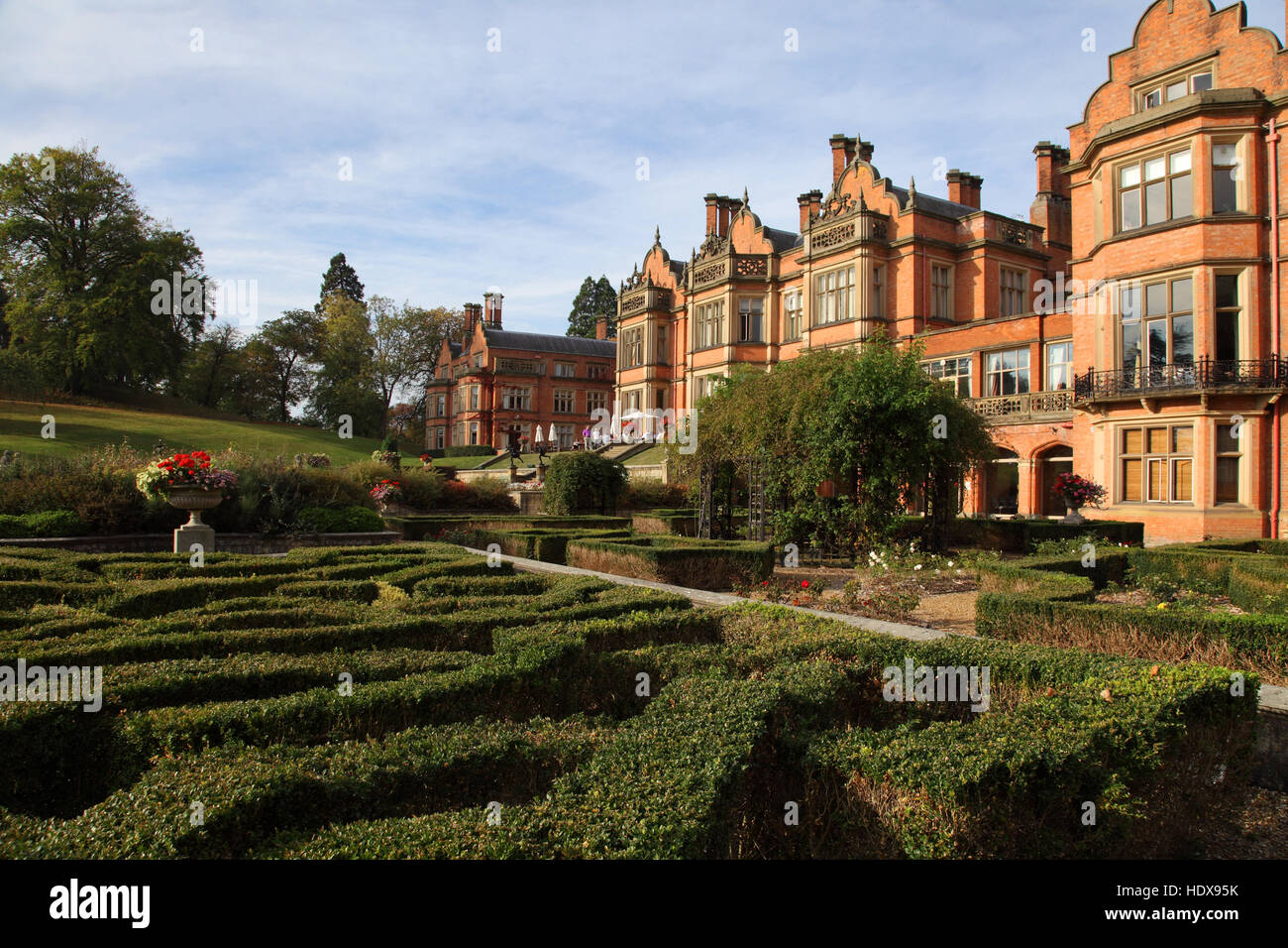 Das Welcombe Hotel in Stratford-upon-Avon, ein beliebter Ort für Hochzeiten und Konferenzzentrum Stockfoto